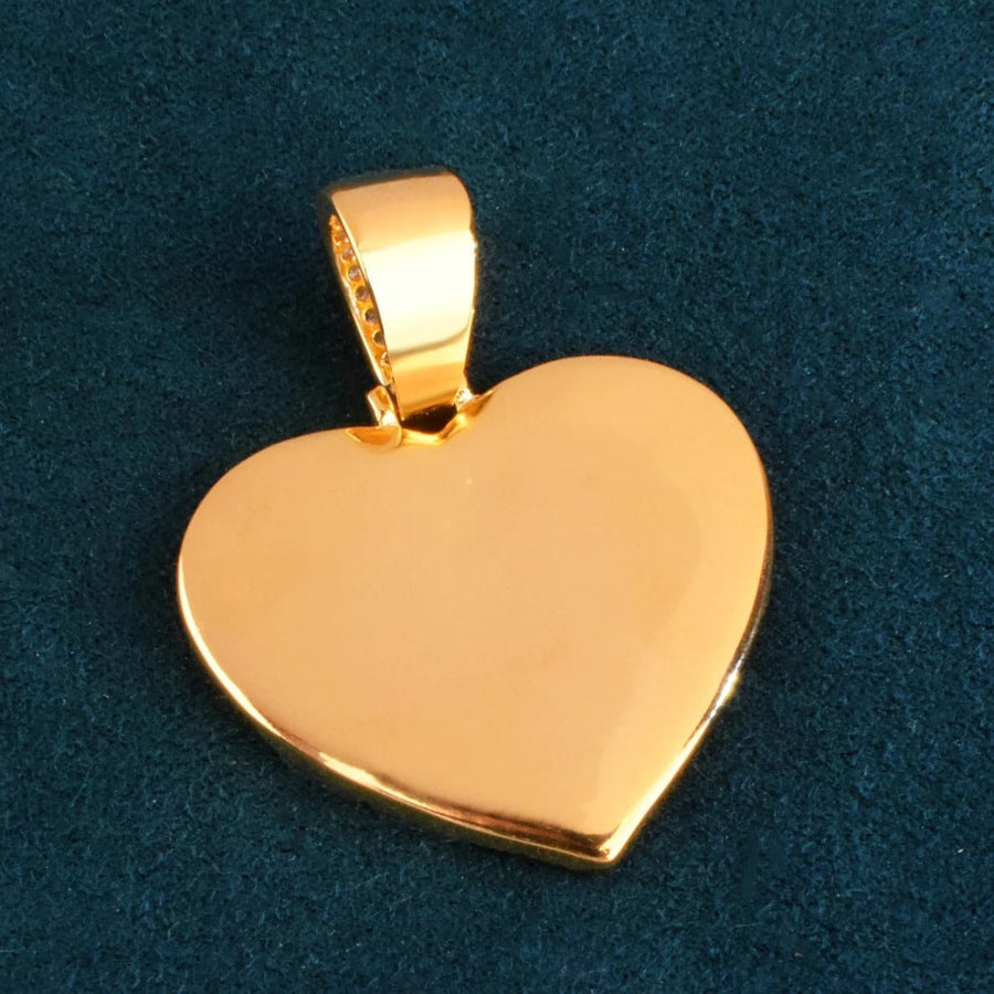 Personalized Heart Photo Necklace