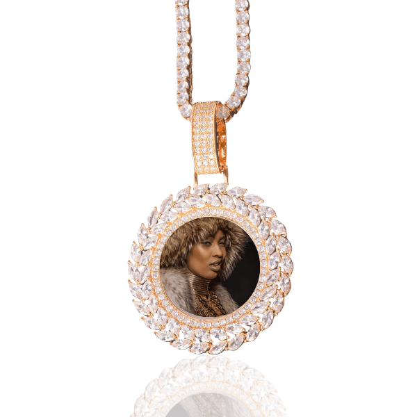 Ultimate Iced Out Photo Necklace