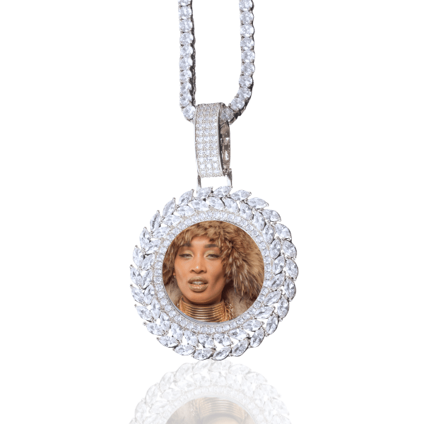 Ultimate Iced Out Photo Necklace