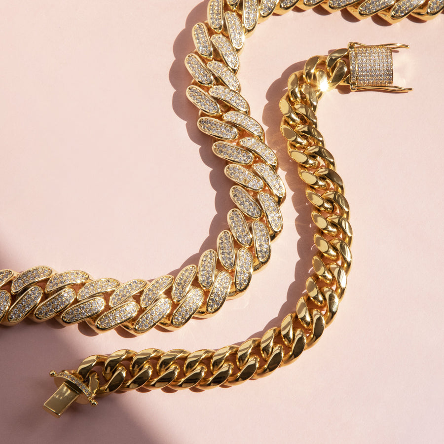 Gold Simple Cuban Bracelet